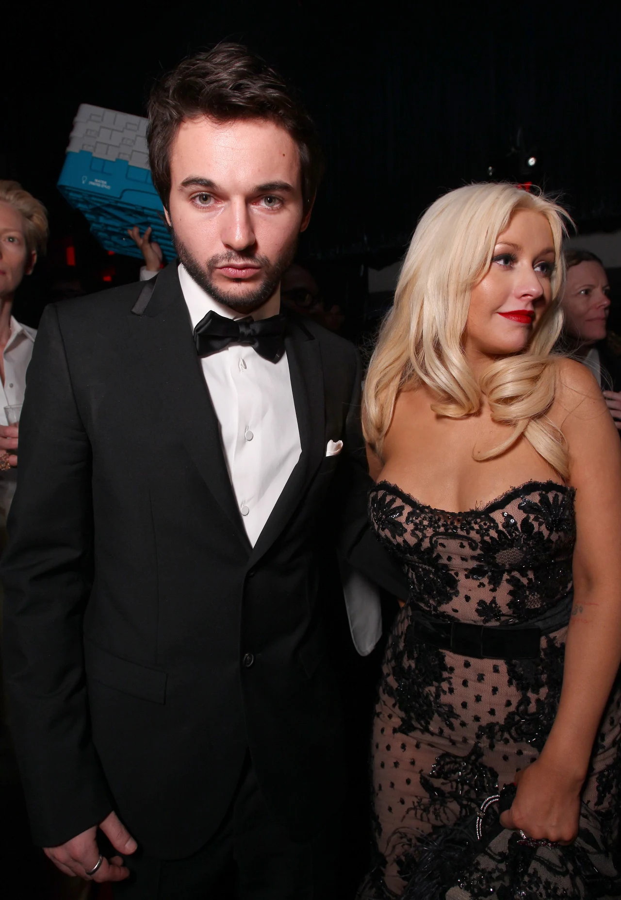 Christina Aguilera z narzeczonym Christina Aguilera z narzeczonym