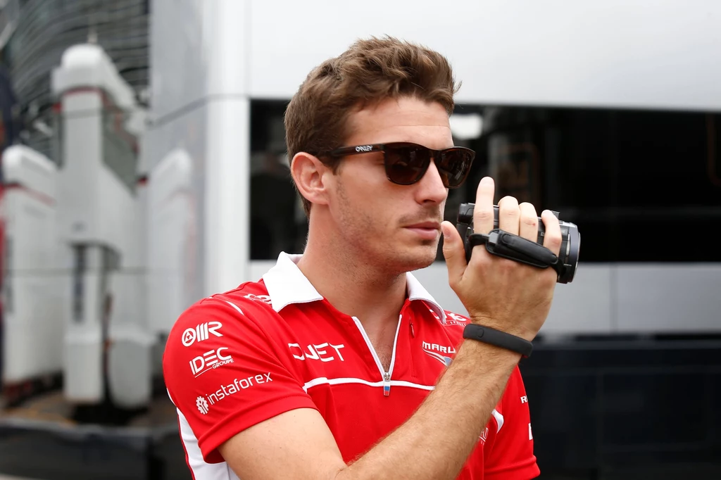 Jules Bianchi - zdj. z 2014 roku