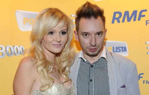 Adam Konkol z żoną Adam Konkol z żoną