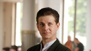 Antoni Królikowski na planie serialu "Bodo"