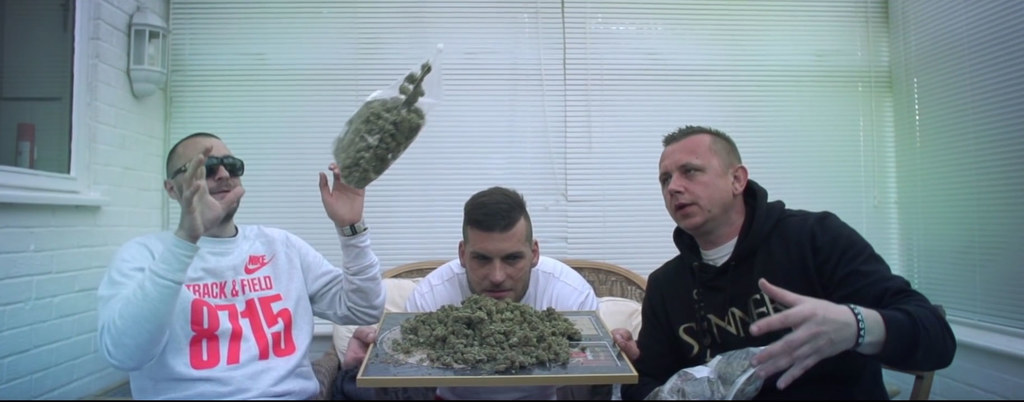 Gang Albanii w klipie "Marihuana" 