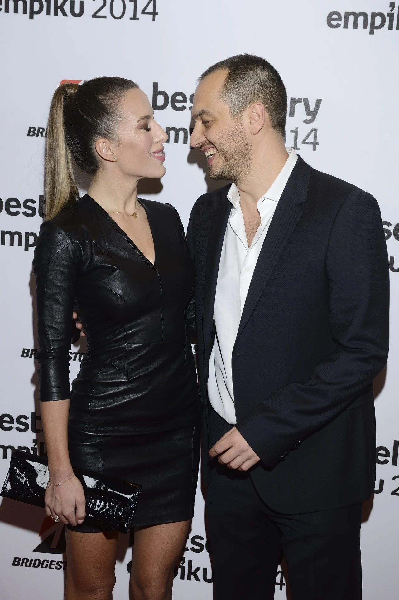 Ewa Chodakowska z mężem Ewa Chodakowska z mężem