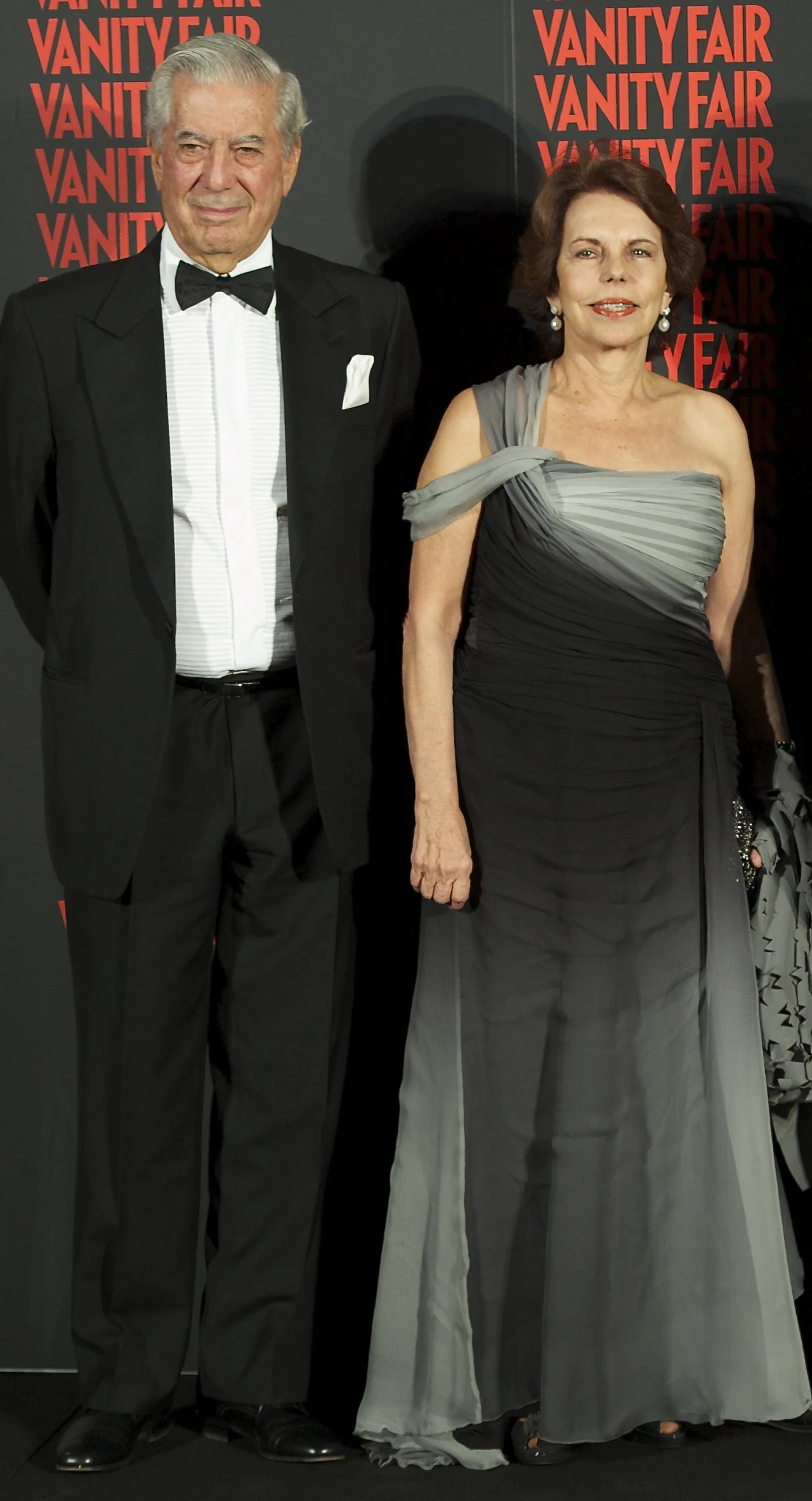 Mario Vargas Llosa z żoną Patricią