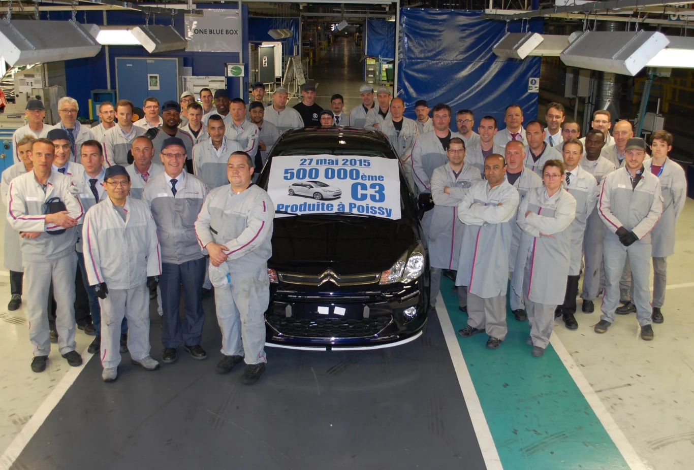 Jubileuszowy egzemplarz Citroena C3 Jubileuszowy egzemplarz Citroena C3