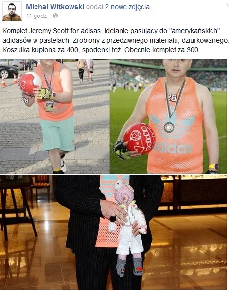 Michał Witkowski wyprzedaje ubrania