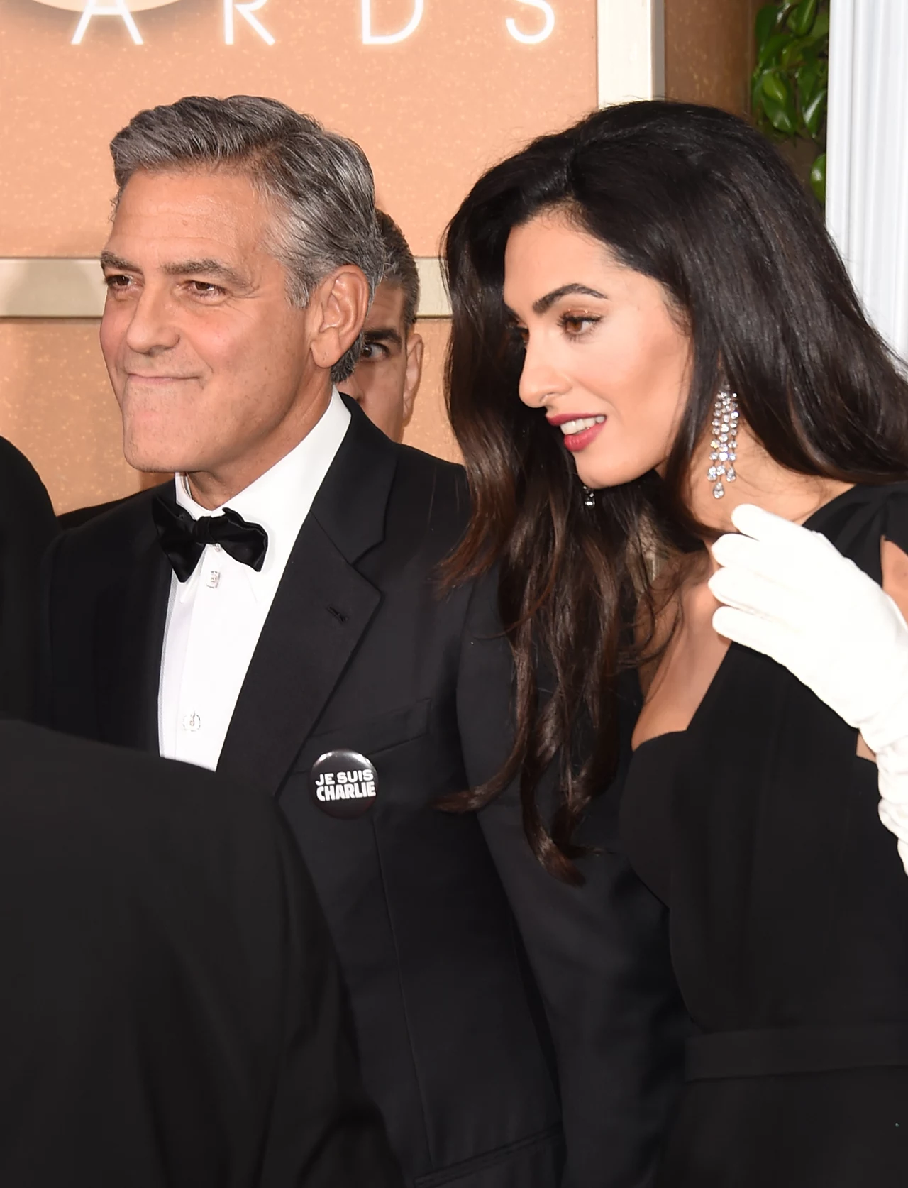 George Clooney z żoną George Clooney z żoną