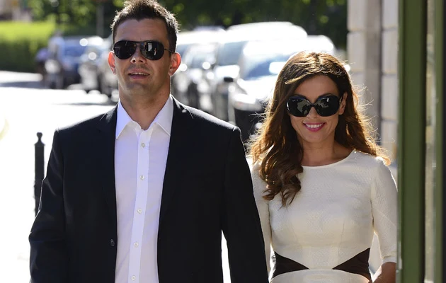 Katarzyna Glinka z byłym mężem Katarzyna Glinka z byłym mężem