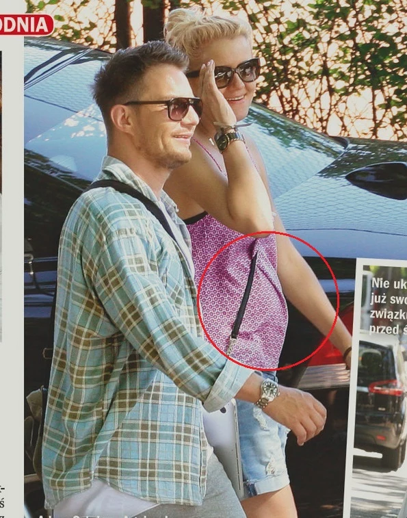 Sztaba z nową partnerką