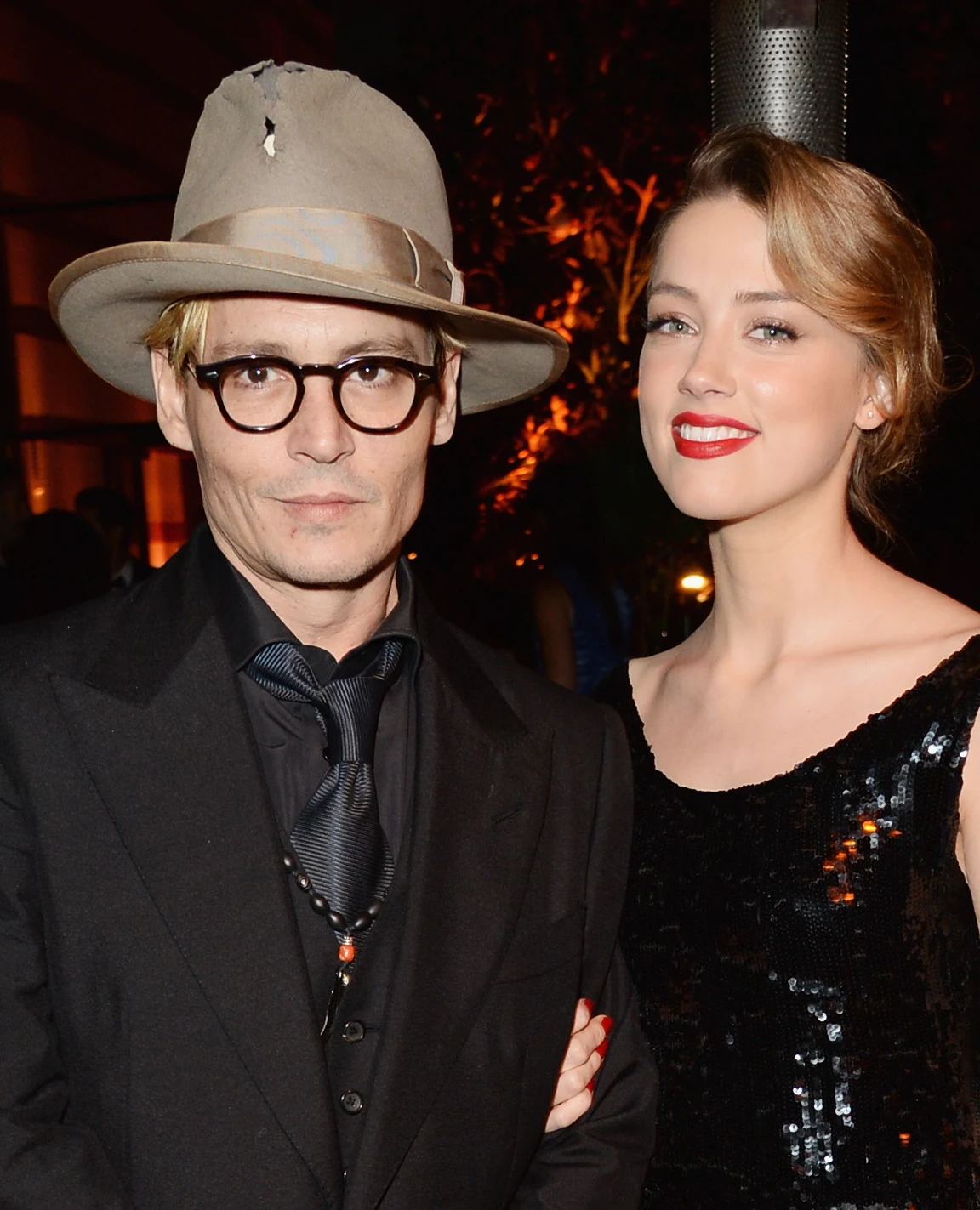 Johnny Depp i Amber Heard Johnny Depp i Amber Heard