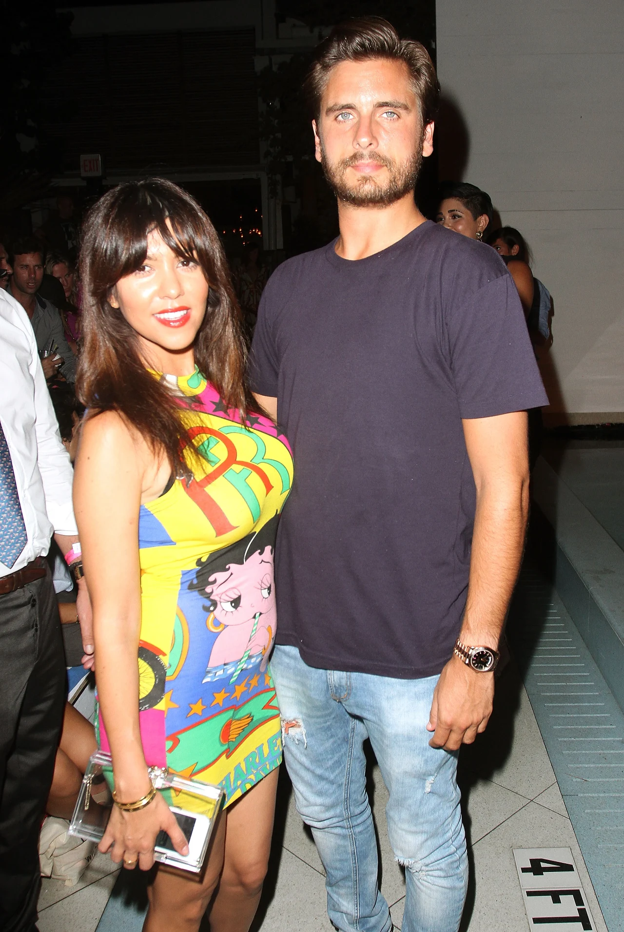 Kourtney Kardashian i Scott Disick Kourtney Kardashian i Scott Disick