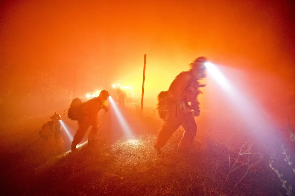 Gigantyczny pożar w Kalifornii strawił już ponad 1500 hektarów ziemi