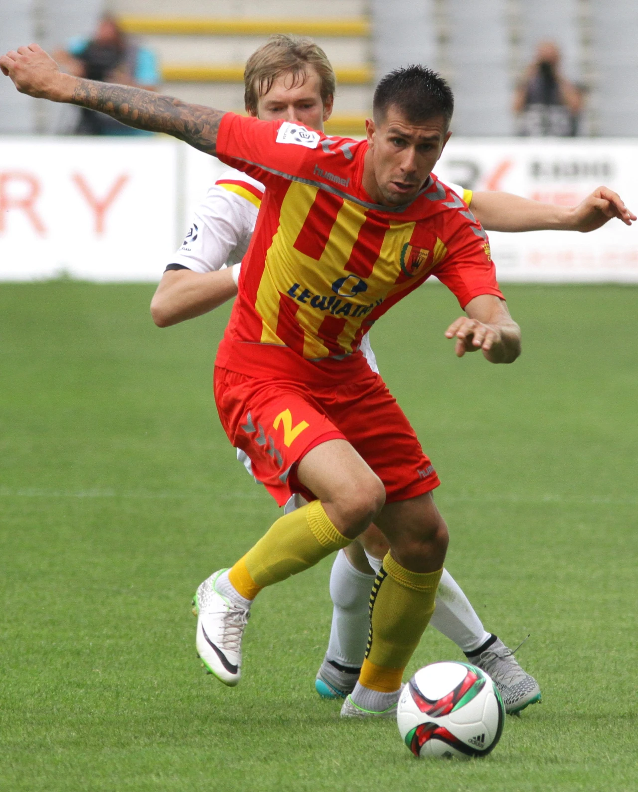 Zwycięskiego gola dla gospodarzy strzelił w 90. minucie Kamil Sylwestrzak. Zwycięskiego gola dla gospodarzy strzelił w 90. minucie Kamil Sylwestrzak.