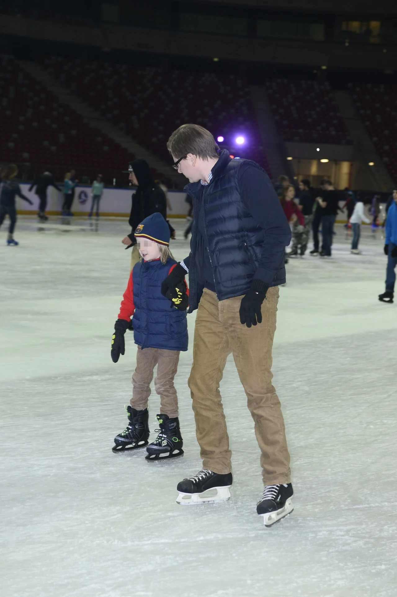 Filip Chajzer z synem, 2014 r. Filip Chajzer z synem, 2014 r.