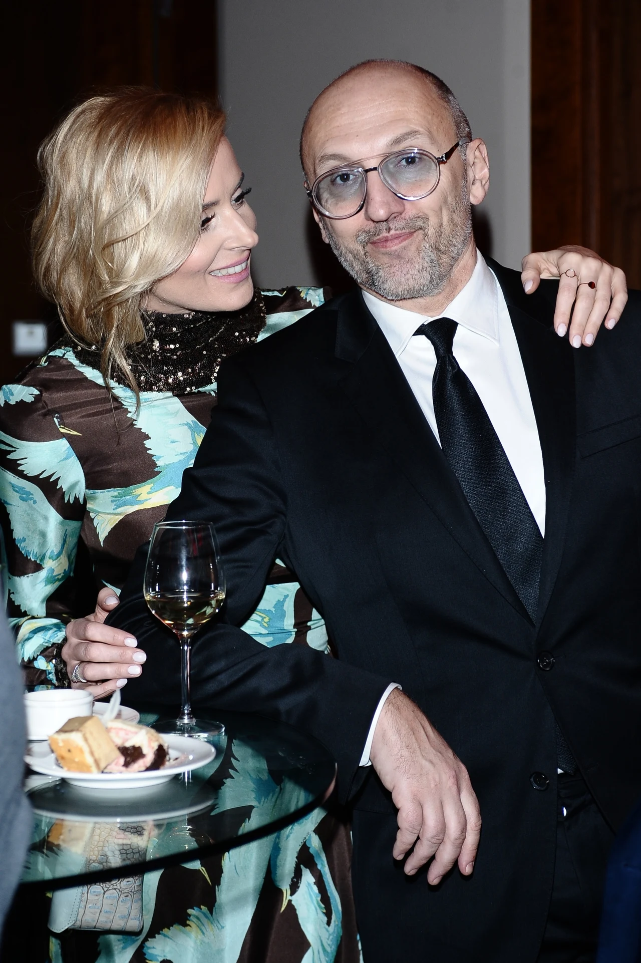 Halina Mlynkova z mężem Halina Mlynkova z mężem