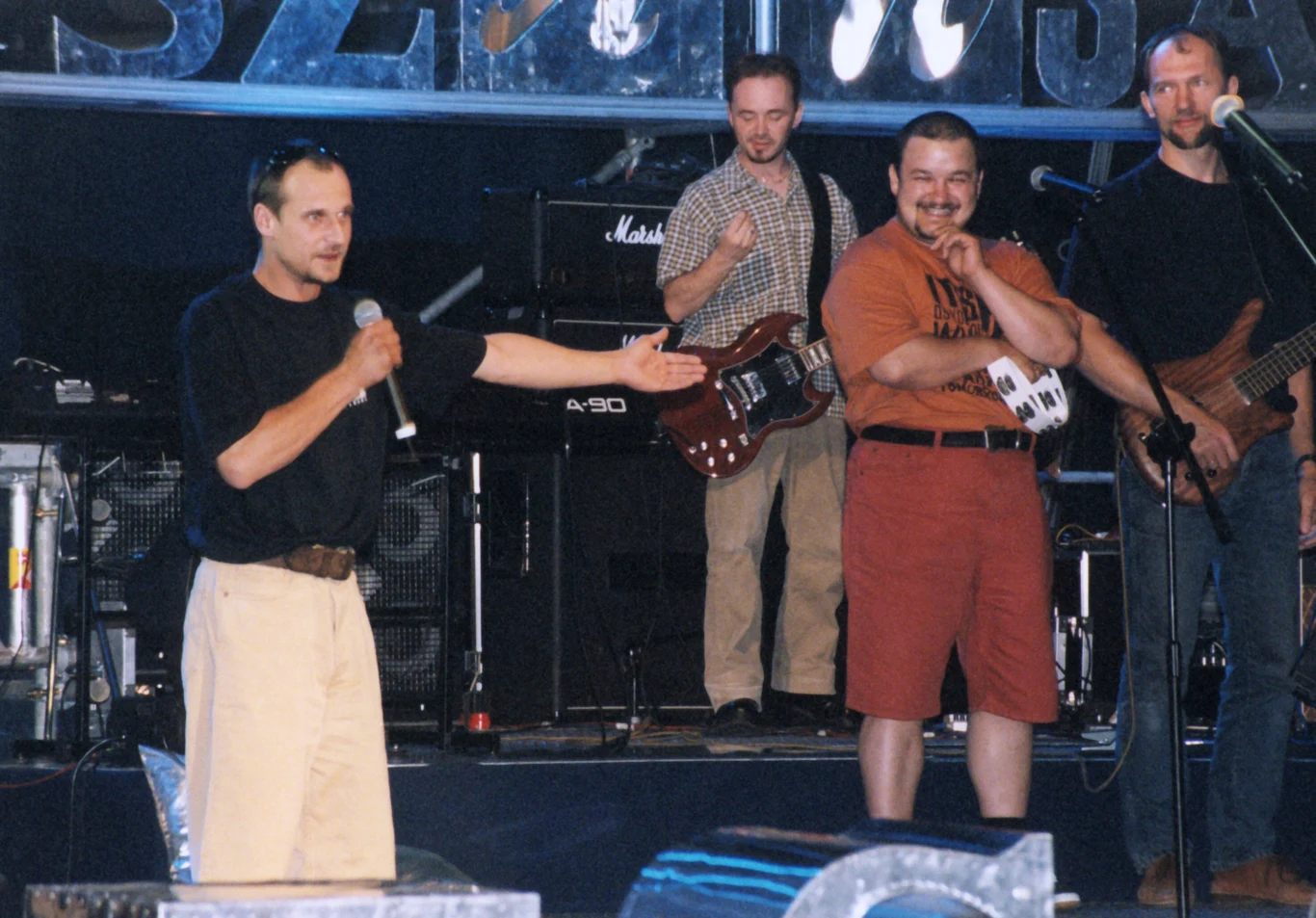 Paweł Kukiz i zespół "Piersi"