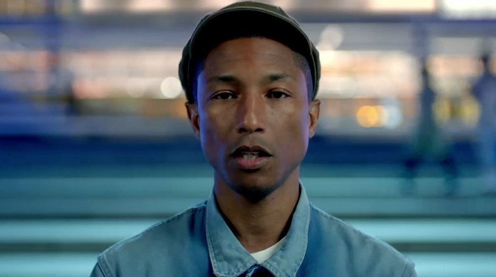 Pharrell w klipie "Freedom"