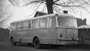 Autobus San H100 jako Bibliobus Biblioteki Publicznej