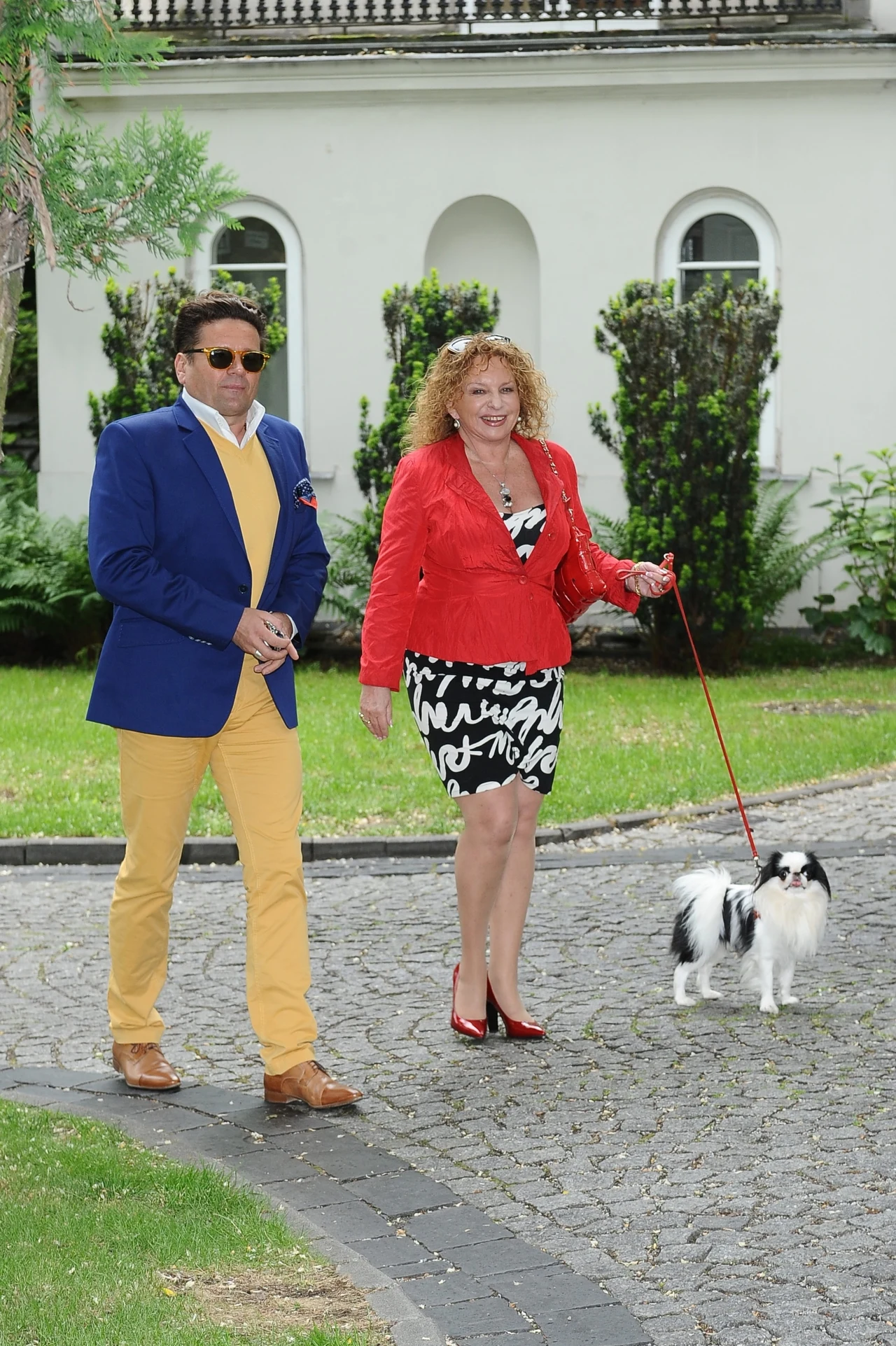 Małgorzata Potocka z ukochanym Małgorzata Potocka z ukochanym