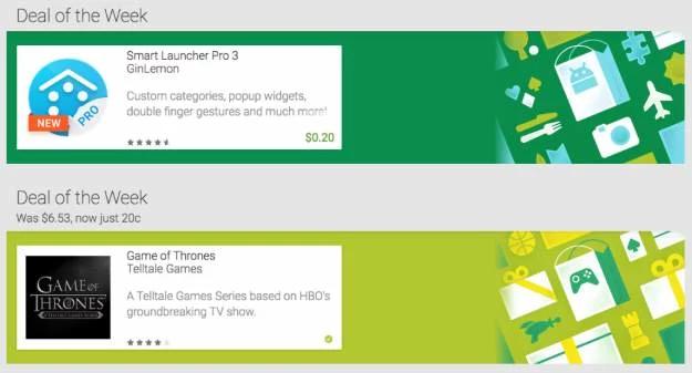 Okazje Tygodnia na zagraniczym Google Play - Smart Launcher 3 Pro, a z gier… Gra o Tron