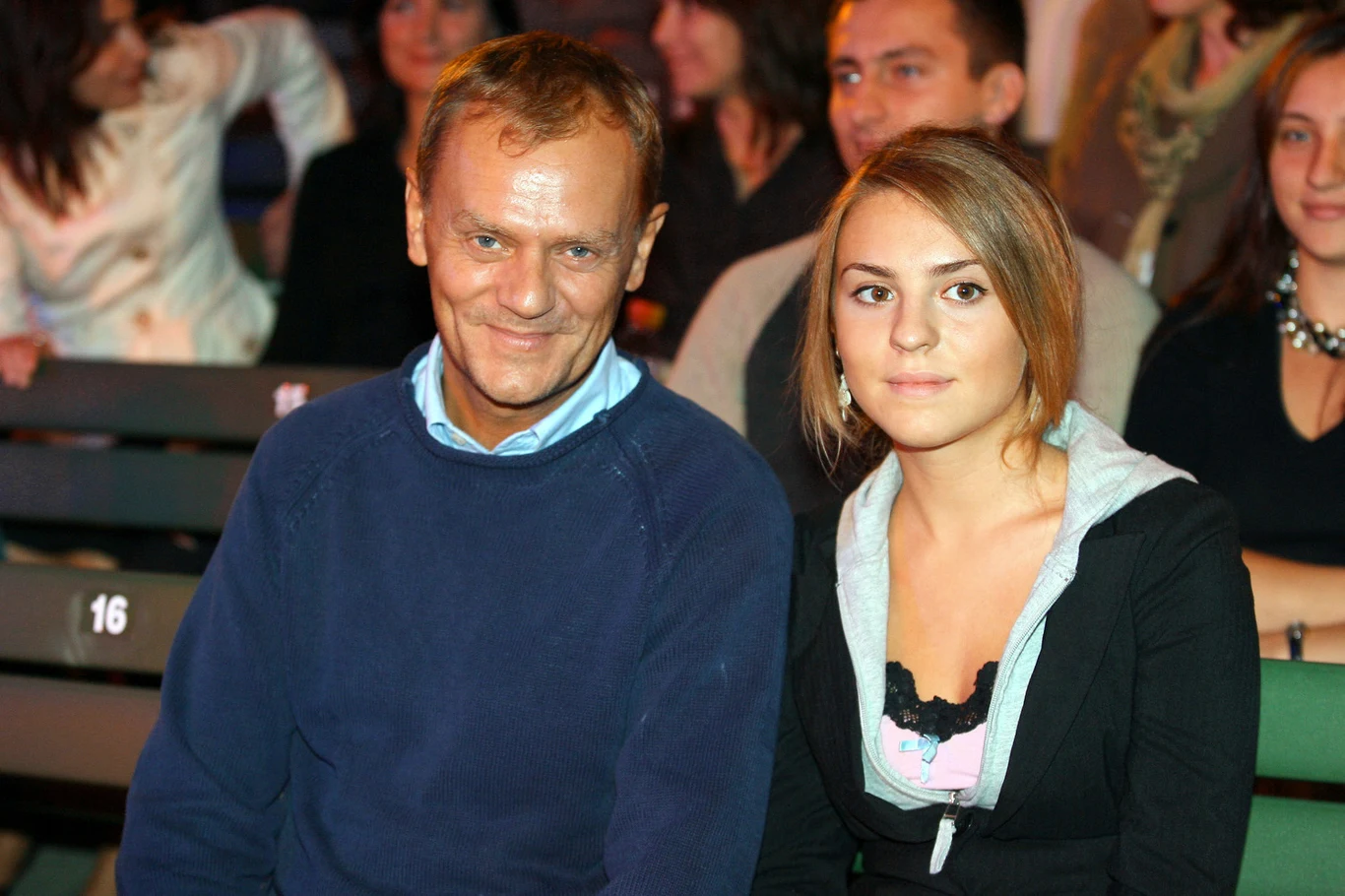 Katarzyna Tusk i Donald Tusk