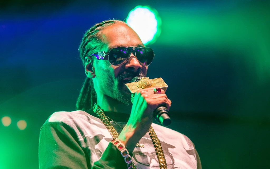 Snoop Dogg podczas koncertu w Uppsali (Szwecja)