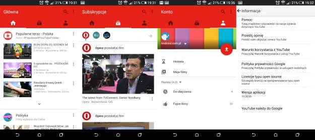 YouTube w wersji mobilnej zmienił interfejs użytkownika YouTube w wersji mobilnej zmienił interfejs użytkownika