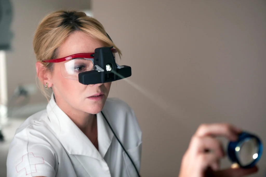 Katarzyna Kwiatkowska w filmie "Anatomia zła"