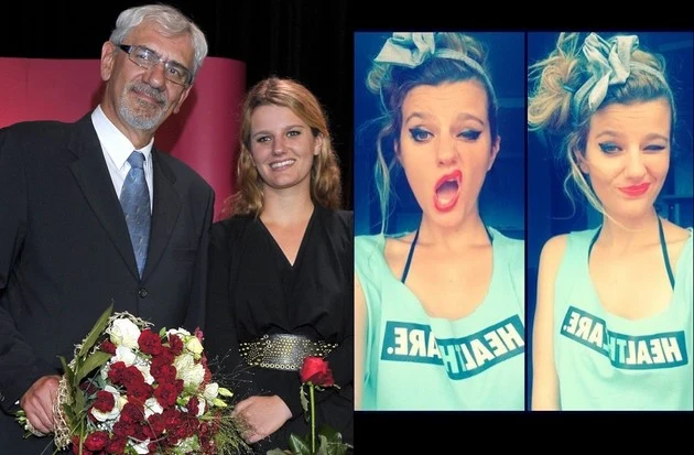 Zofia z ojcem (MWMedia;Instagram) Zofia z ojcem (MWMedia;Instagram)