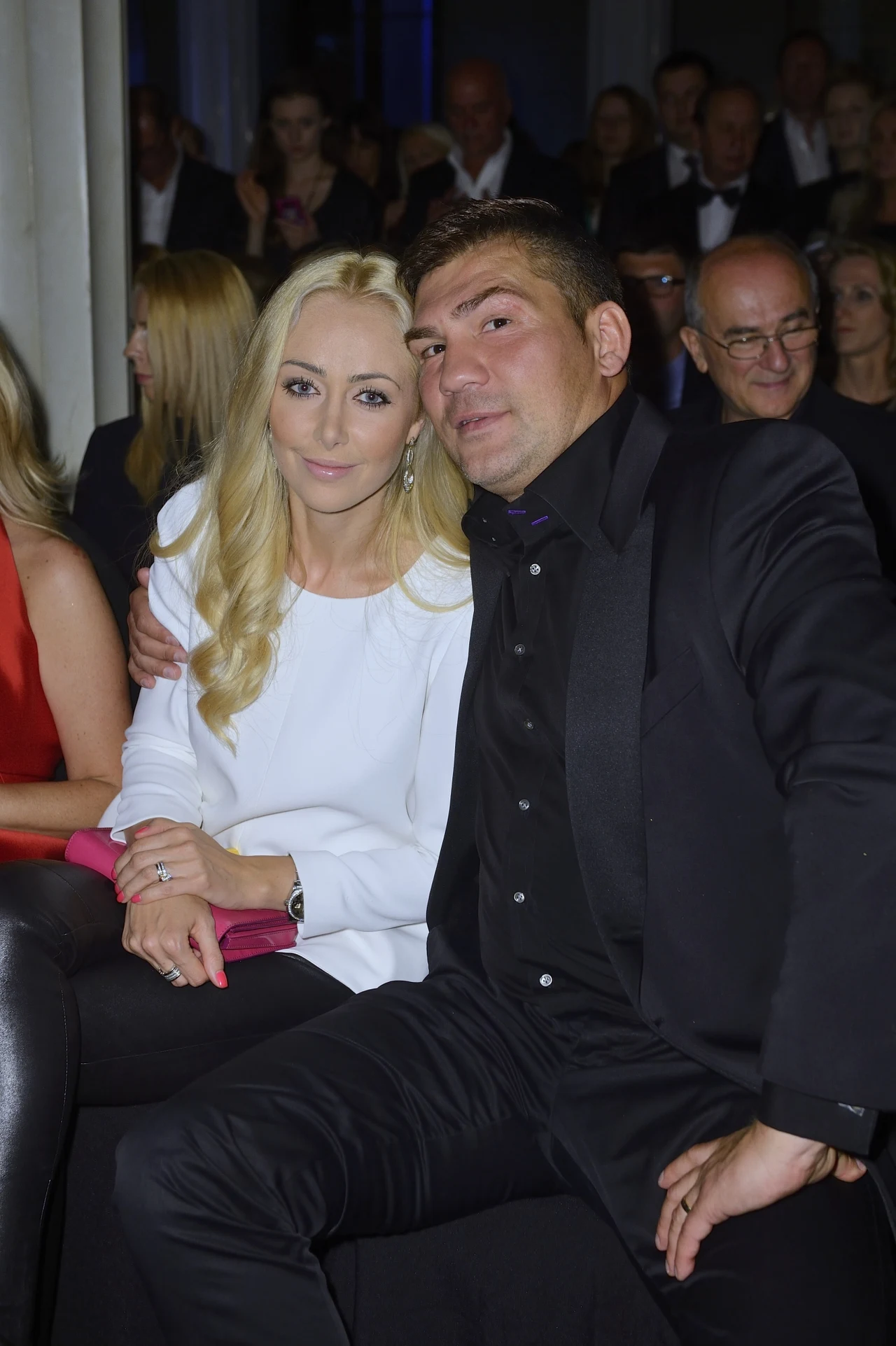 Dariusz Michalczewski z żoną Dariusz Michalczewski z żoną