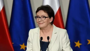 Premier Ewa Kopacz we Wrocławiu