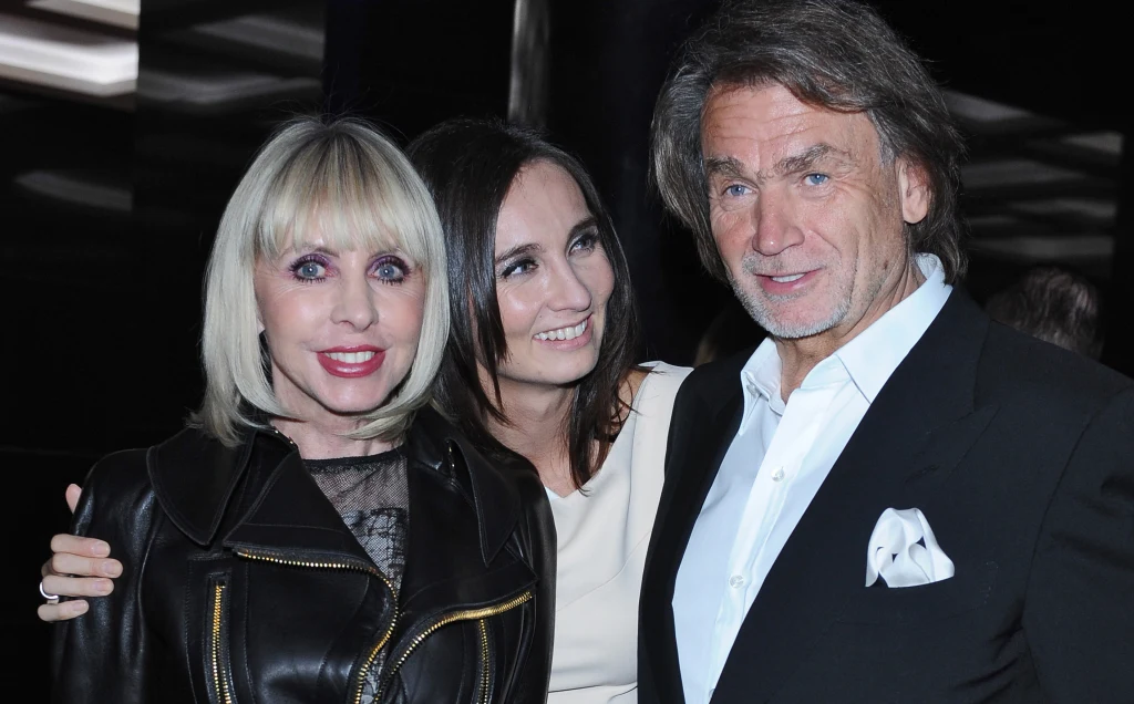 Jan Kulczyk z byłą żoną Grażyną i córką Jan Kulczyk z byłą żoną Grażyną i córką