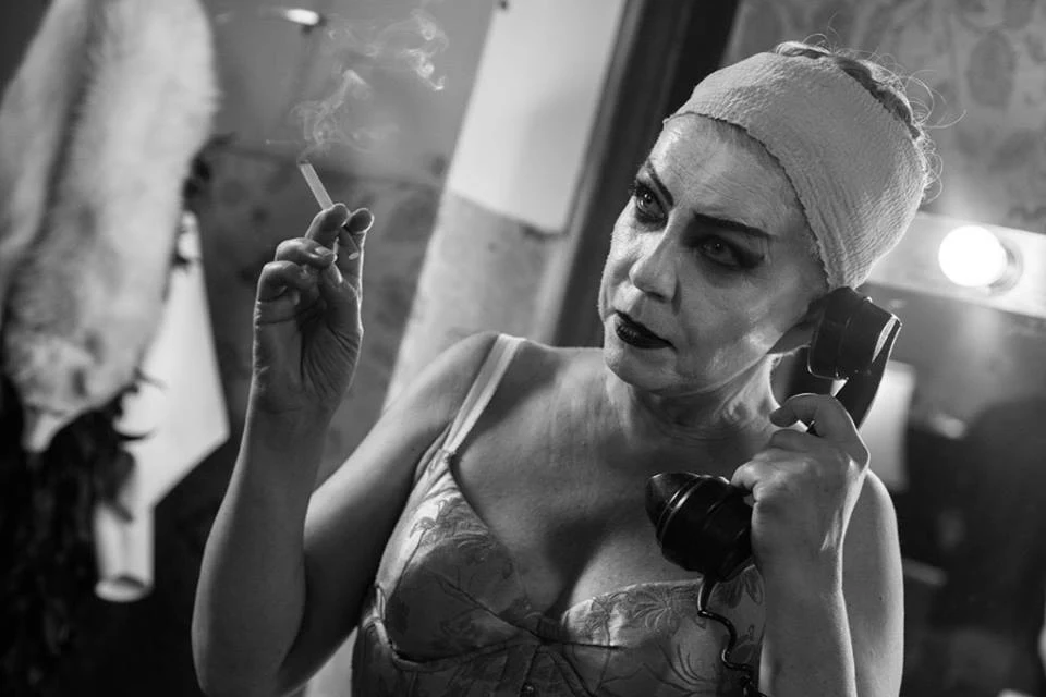 Małgorzata Zajączkowska w filmie "Noc Walpurgi"