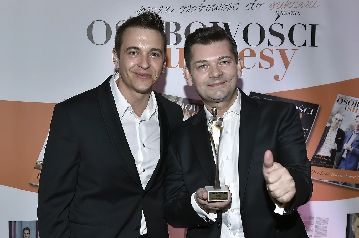 Radek Liszewski i Zenon Martyniuk