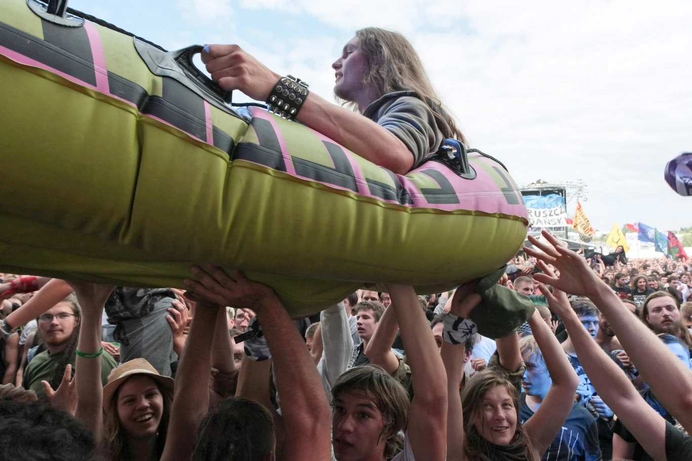 Pomysłowość woodstockowiczów nie zna granic Pomysłowość woodstockowiczów nie zna granic