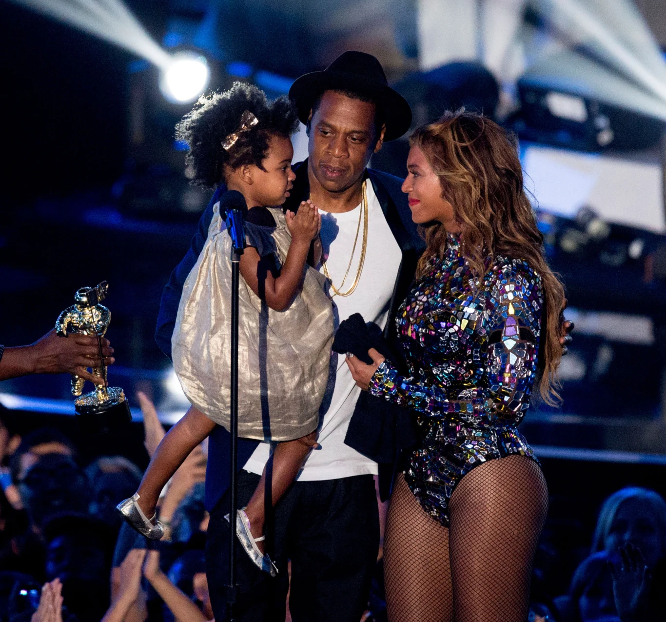 Beyonce i Jay Z z córeczką
