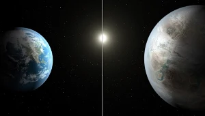 Ziemia (z lewej) i Kepler-452b