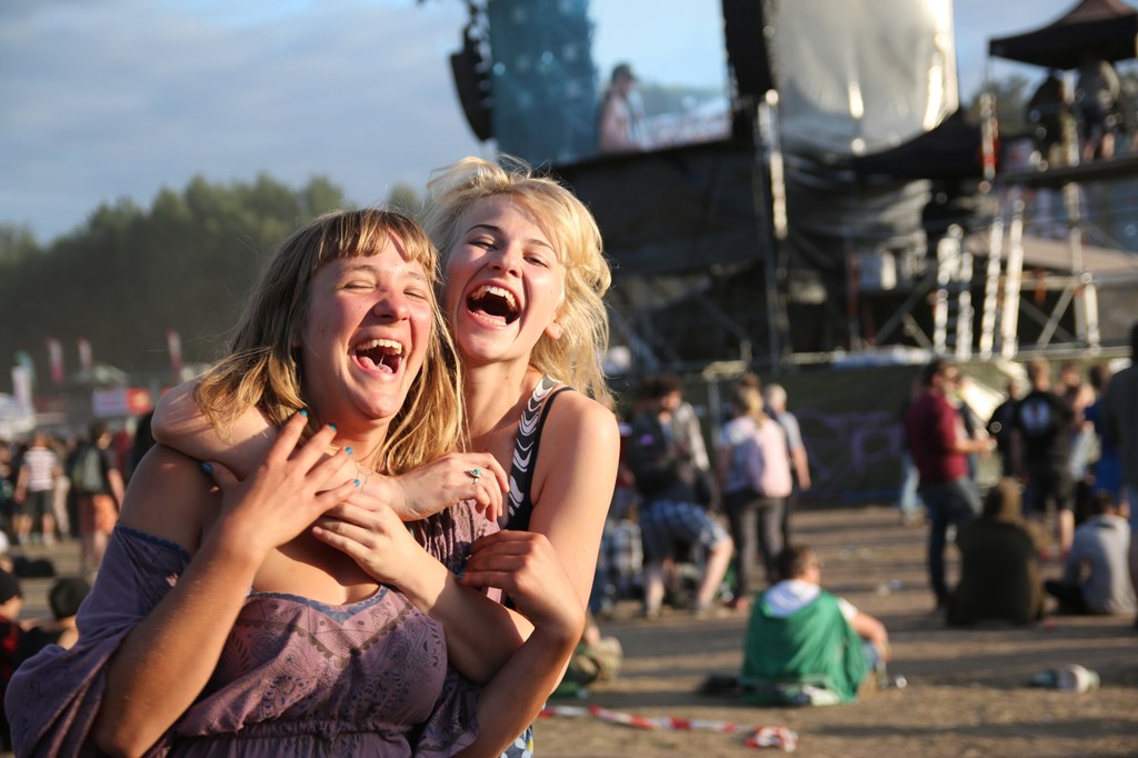 Tak się bawią ludzie na Przystanku Woodstock