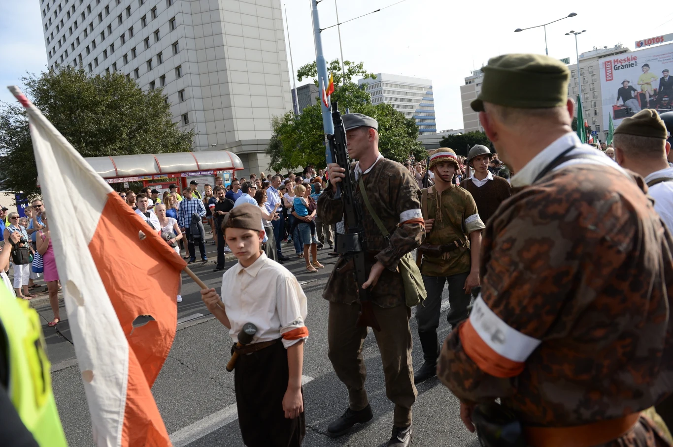 Uczestnicy marszu