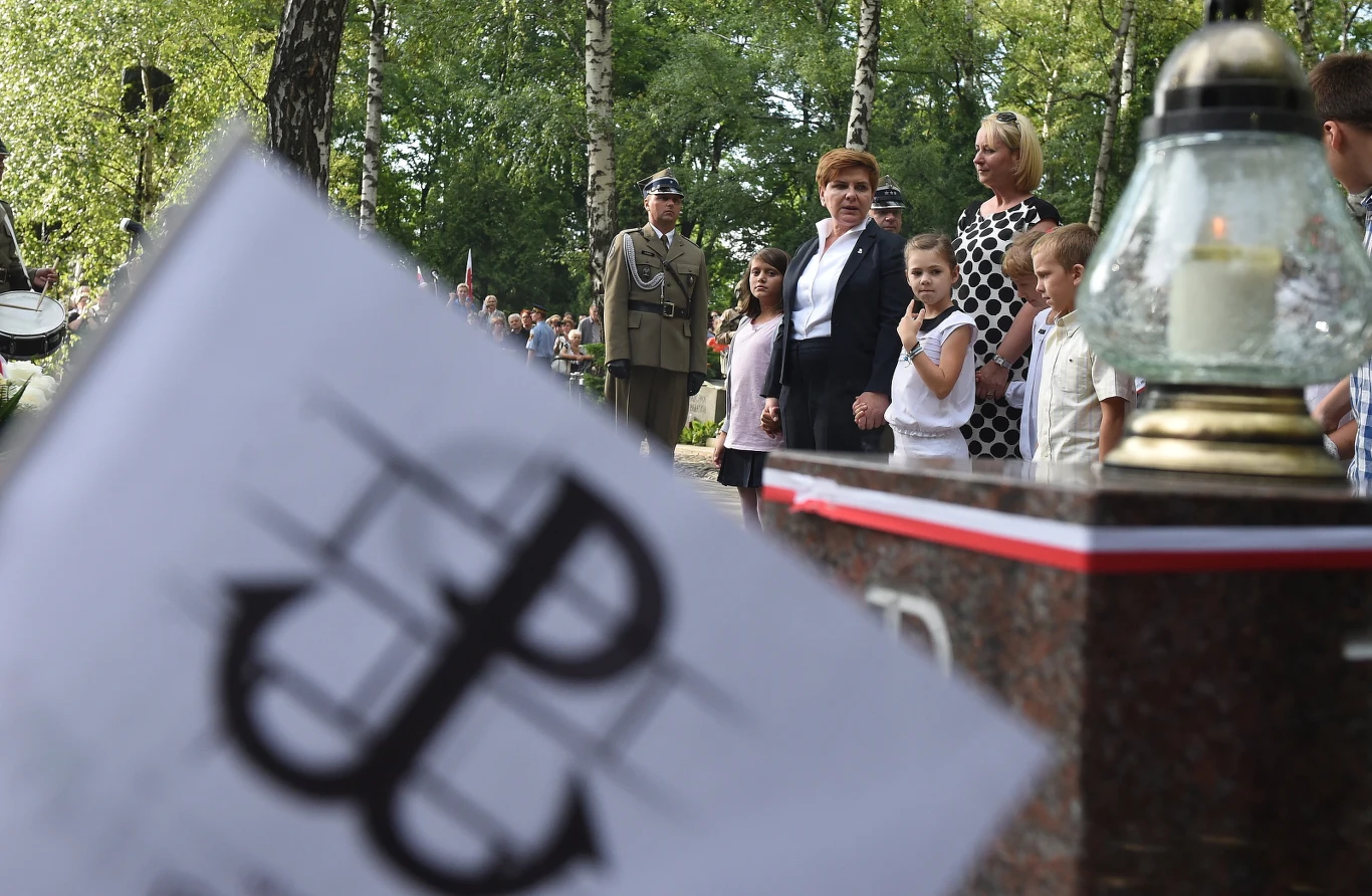 Uroczystości na Powązkach