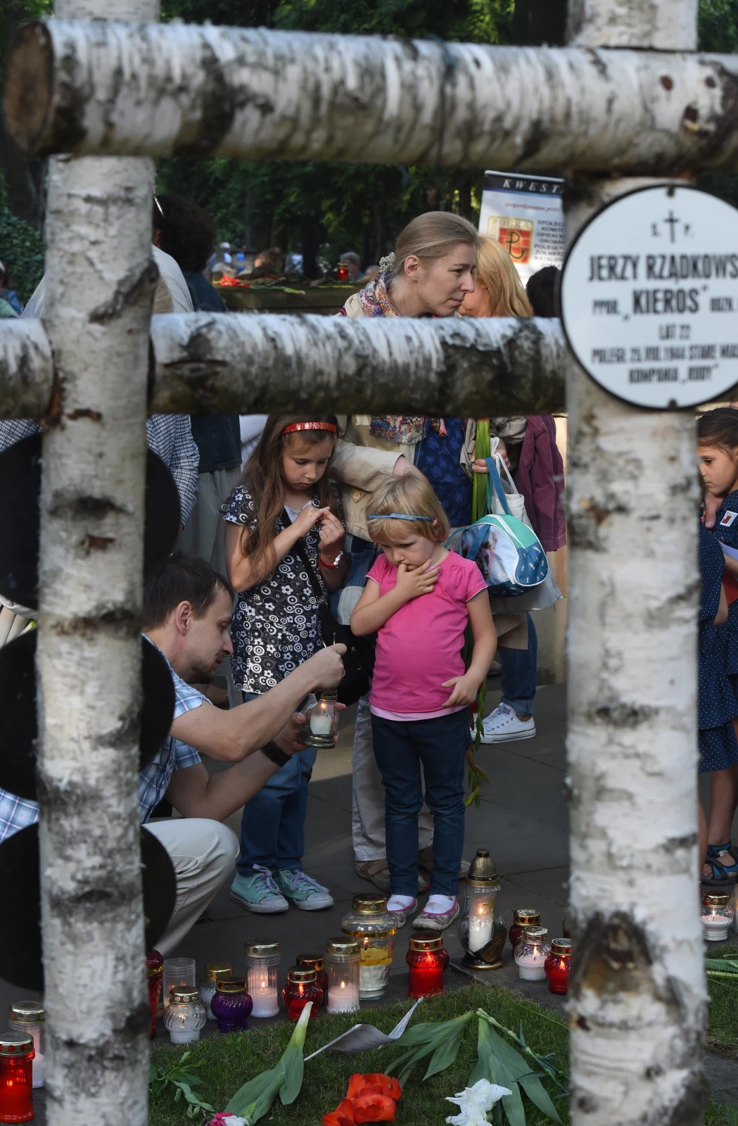 Uroczystości na Powązkach