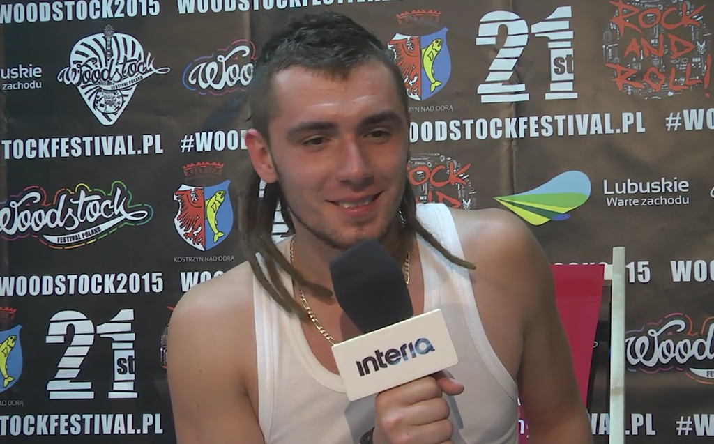 Kamil Bednarek na Przystanku Woodstock