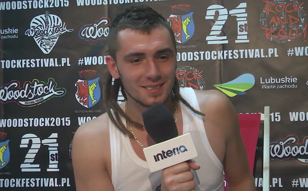 Kamil Bednarek na Przystanku Woodstock