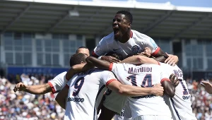 Piłkarze Paris Saint-Germain triumfują