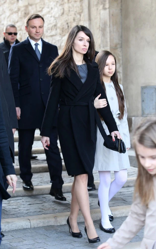 Andrzej z Martą i jej córką Andrzej z Martą i jej córką