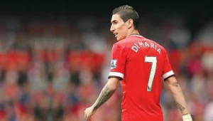 Angel Di Maria jeszcze w koszulce Man United