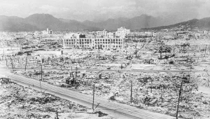 Hiroszima po zrzuceniu bomby atomowej