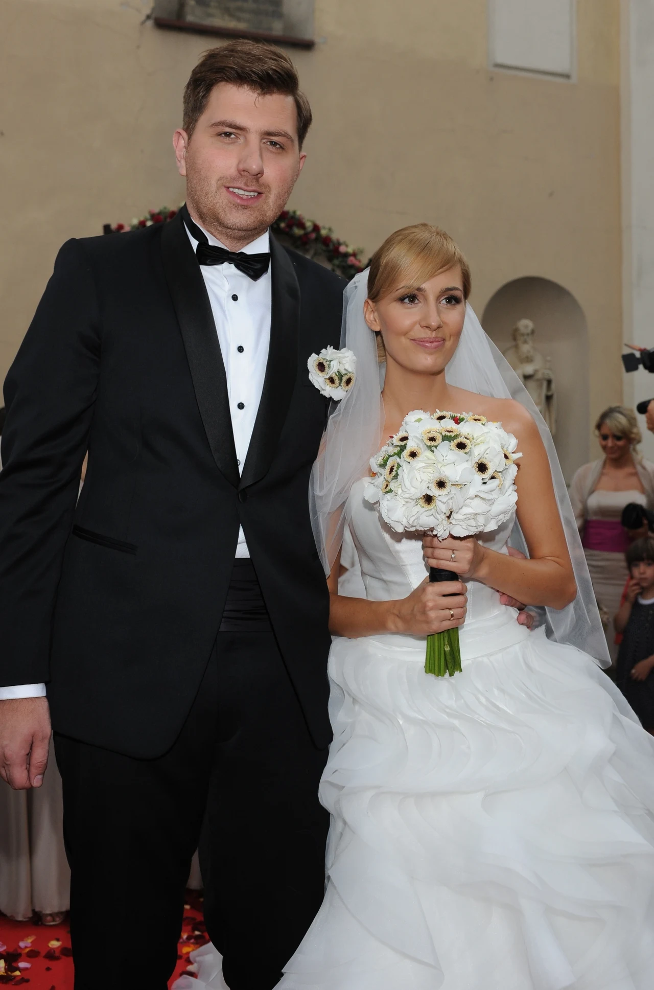 Agnieszka Popielewicz ślubowała Mikołajowi Witowi w 2011 roku Agnieszka Popielewicz ślubowała Mikołajowi Witowi w 2011 roku