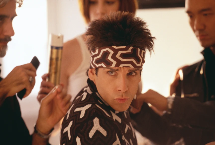 Kadr z filmu "Zoolander" (2001), rez. Ben Stiller 