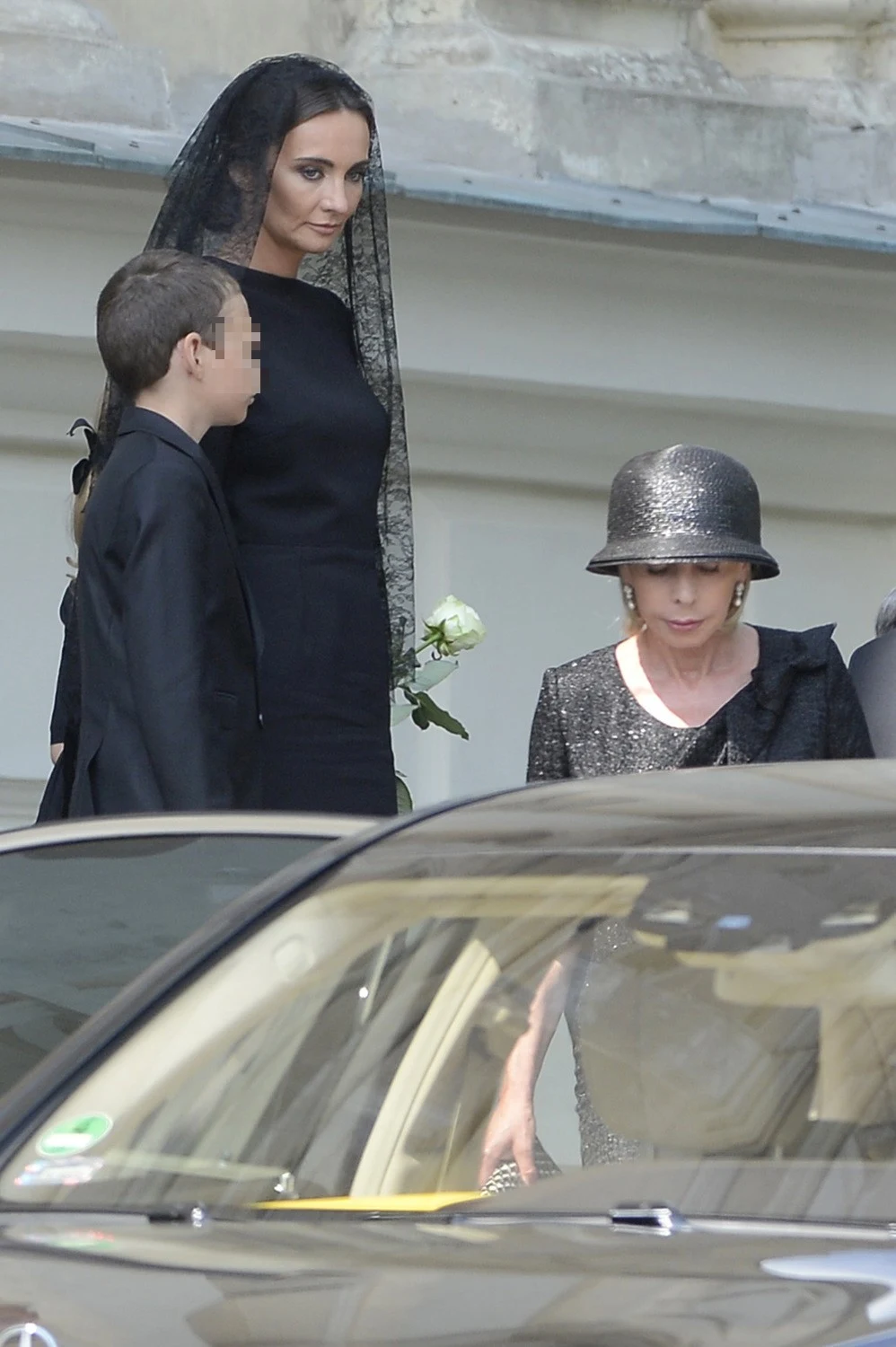 Dominika Kulczyk z mamą i synem  Dominika Kulczyk z mamą i synem