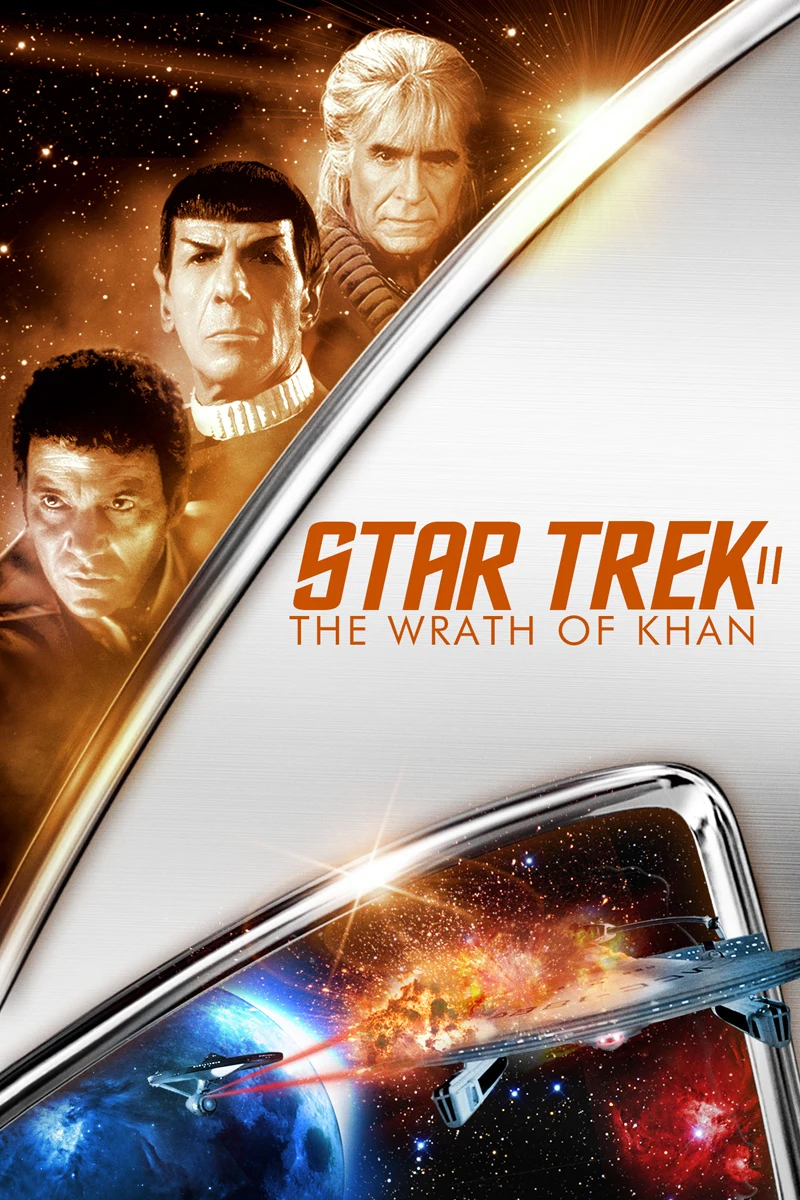 Plakat filmu "Star Trek II: Gniew Khana" (1982), reż. Nicholas Meyer 
